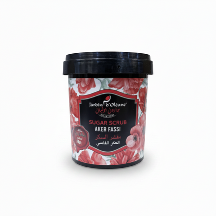 Sugar Scrub Aker Fassi 600g – Background Removed