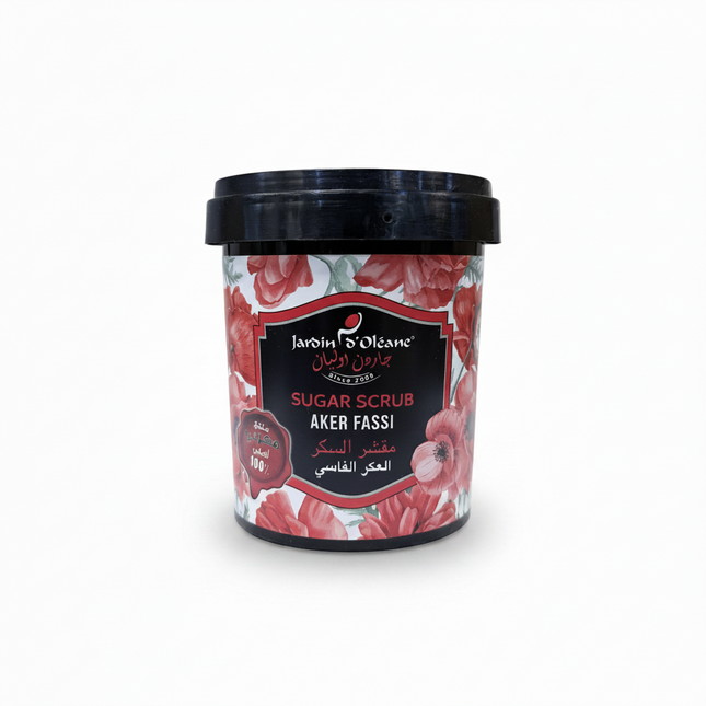 Sugar Scrub Aker Fassi 600g – Background Removed