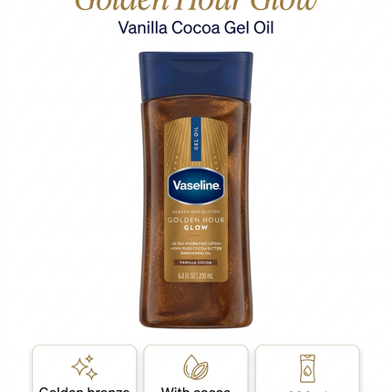 Vaseline Golden Hour Glow information image