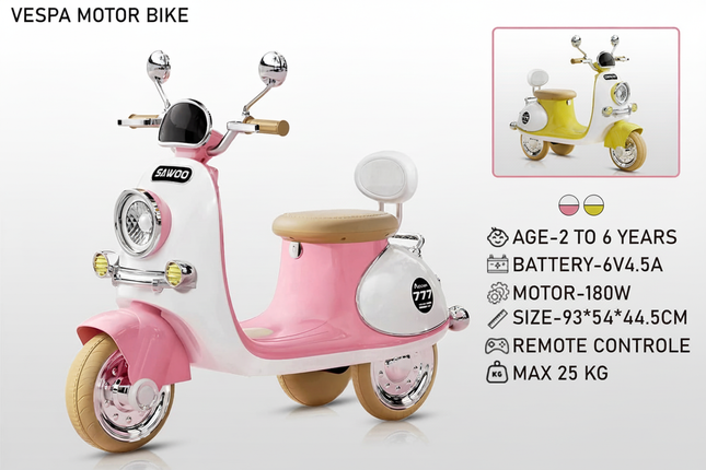 Vespa Motor Bike Clean Original