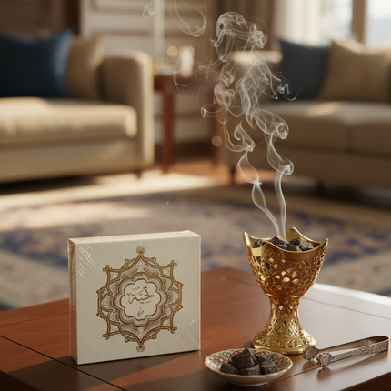 White Gold Bakhoor Lifestyle