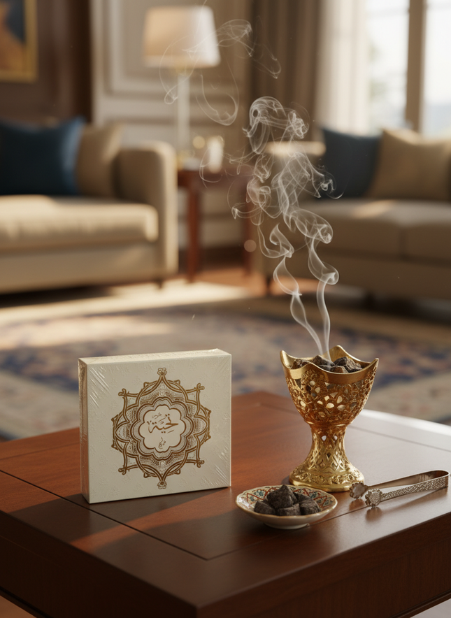 White Gold Bakhoor Lifestyle