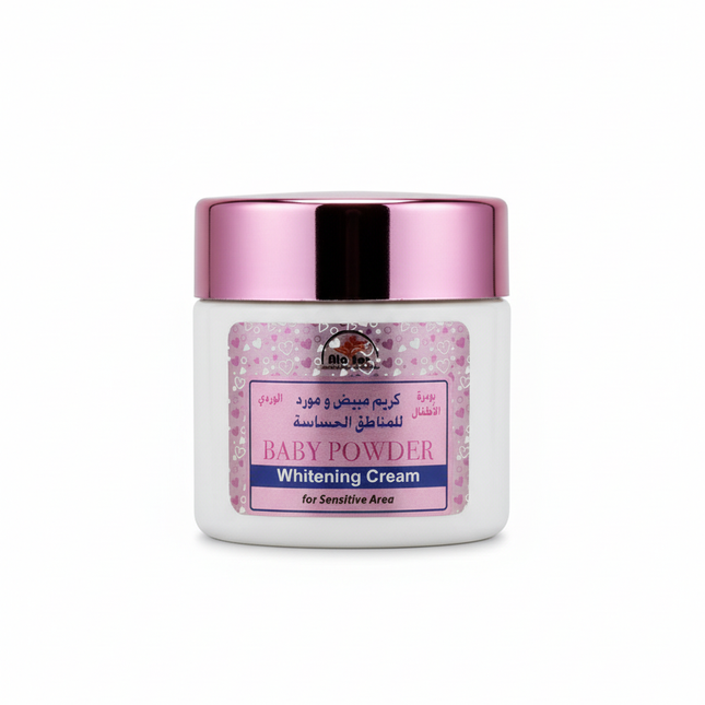 Whitening Cream White Background