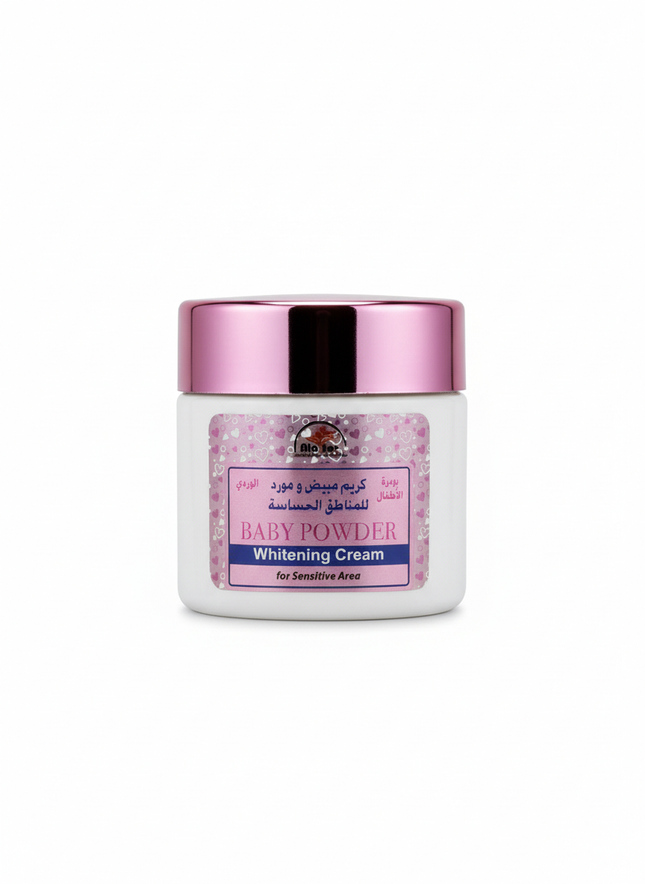 Whitening Cream White Background