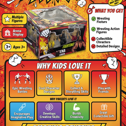 Wrestling Set Fun Info